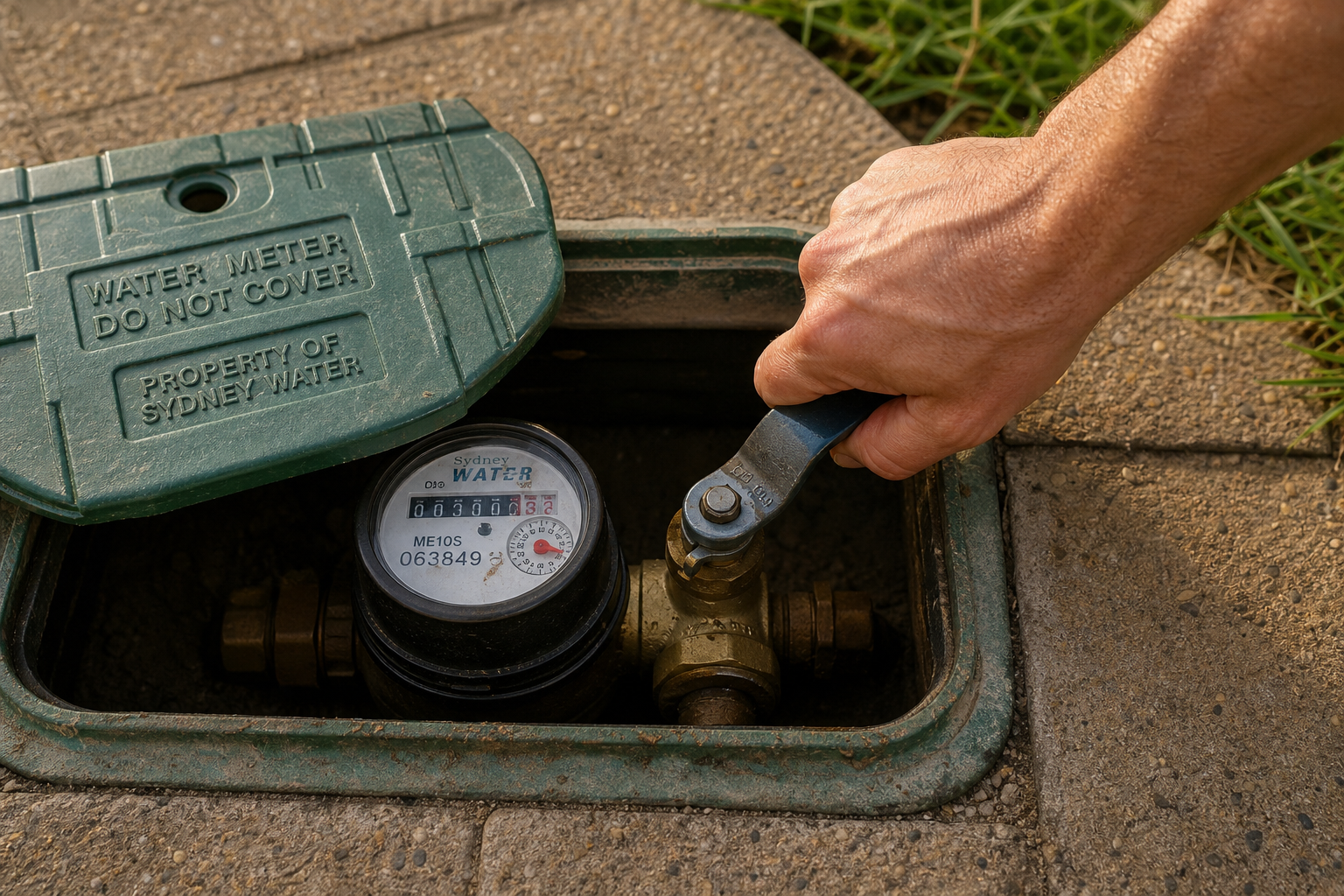 How to Turn Off the Water Mains at Your Sydney Home: Photo Guide