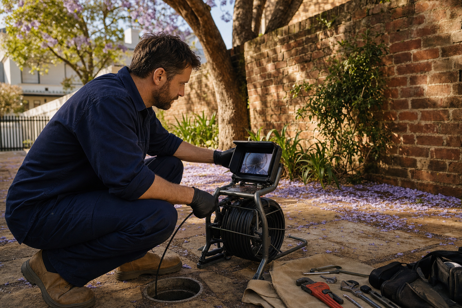 Blocked drain emergency clearance in Sydney